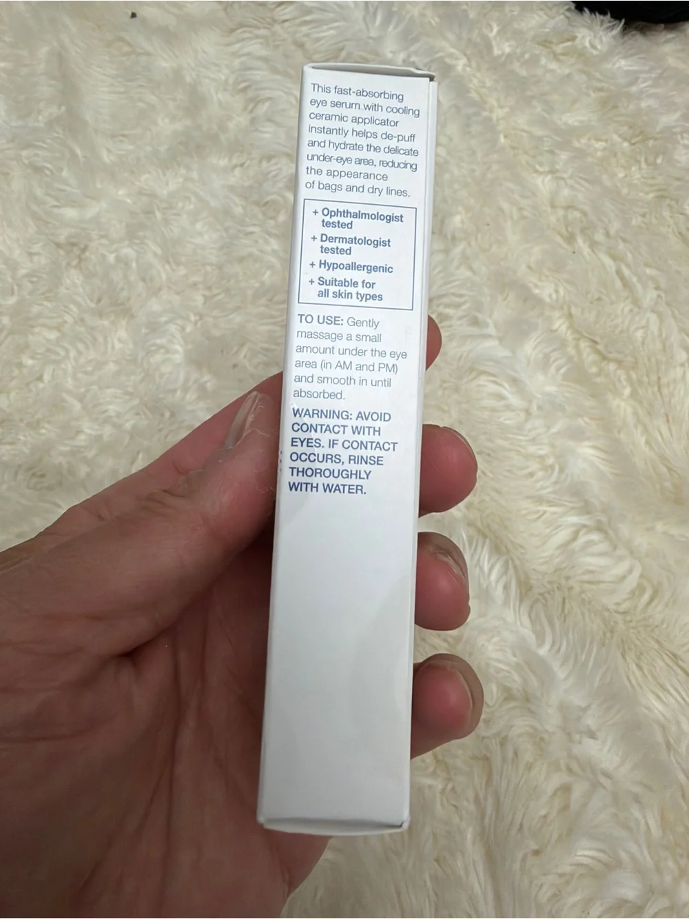 Avon Anew Hydra Fusion De-Puffing Eye Serum brand new